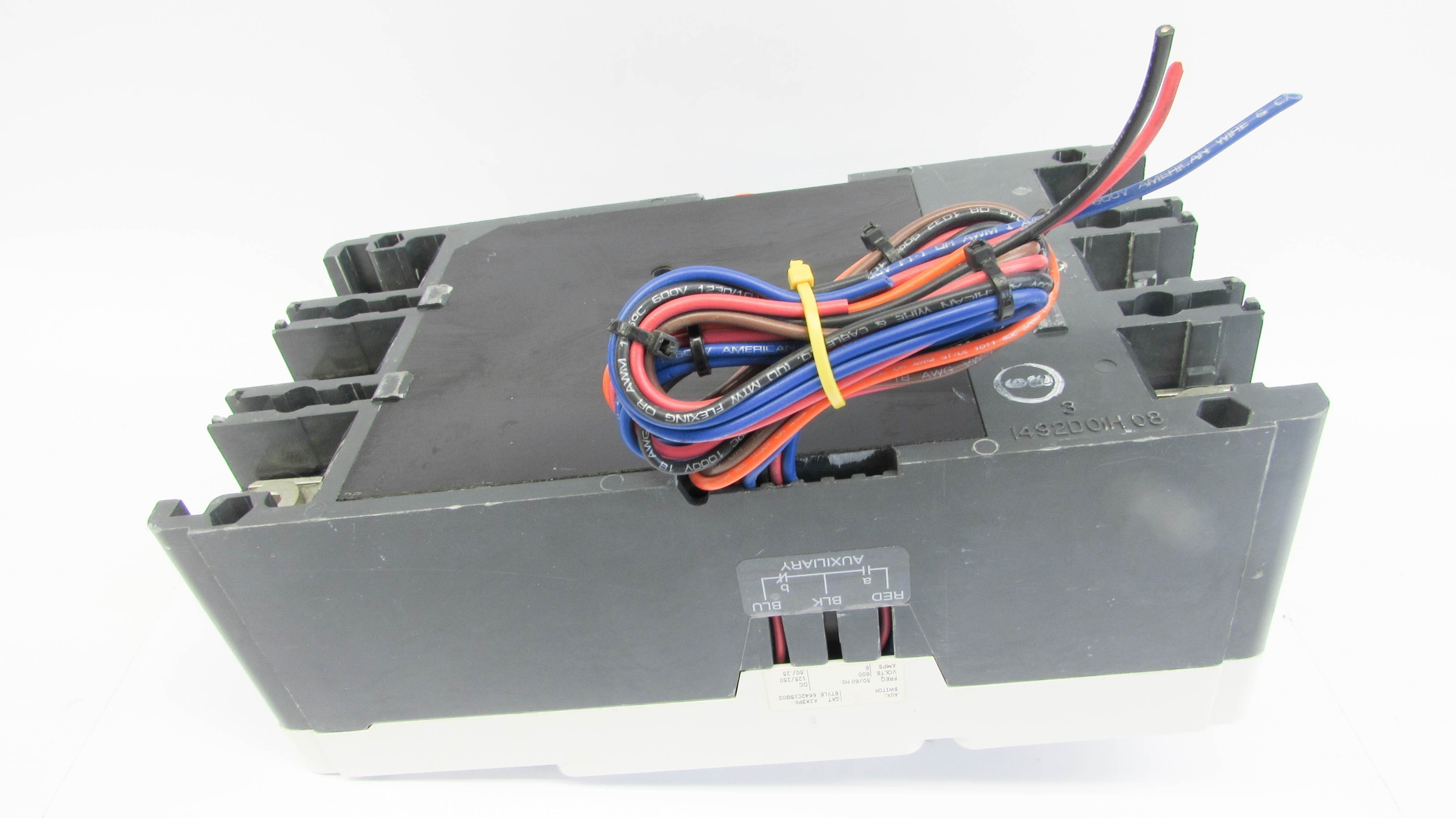 Eaton Hkddc3400a1301t1001z01 400A 3P 600V Circuit Breaker w Auxiliary